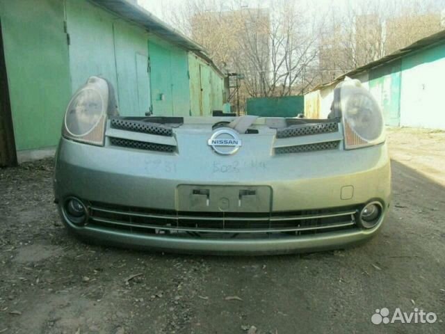 Nissan note e11 2006- бампер усилитель телевизор