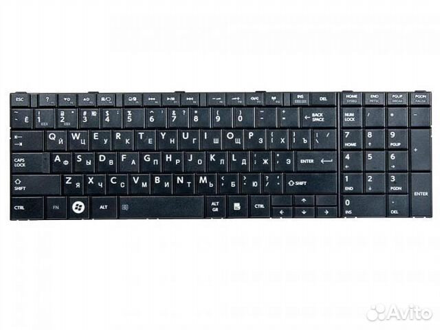 Клавиатура для ноутбука Toshiba C850/C850D серии