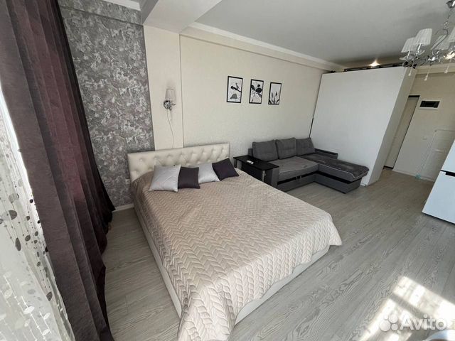 

Квартира-студия, 35 м², 2 кровати