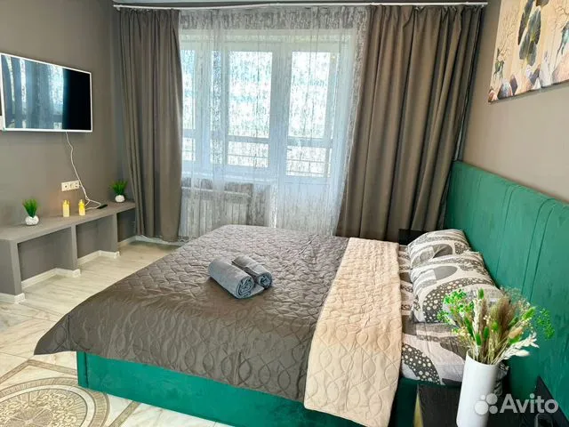 

Квартира-студия, 38 м², 1 кровать