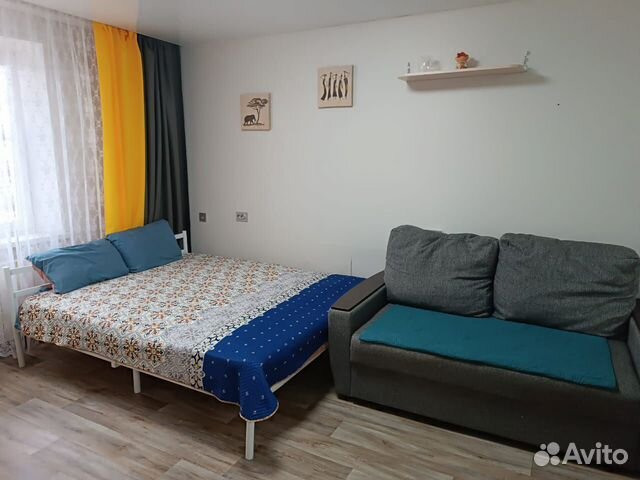 

1-к. квартира, 29 м², 2 кровати