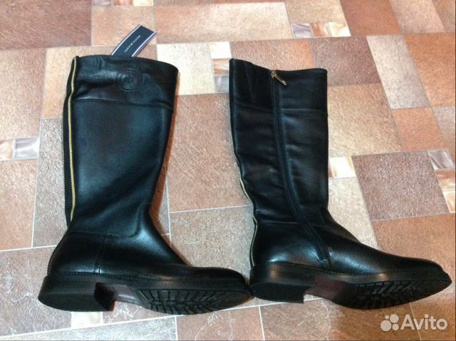 Новые демисезонные сапоги Tommy Hilfiger р. 40