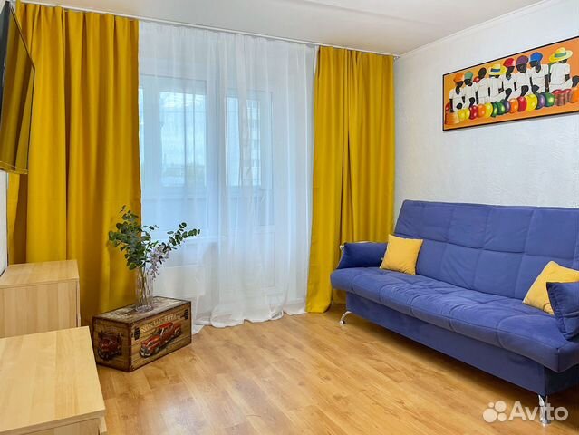 

1-к. квартира, 40 м², 2 кровати