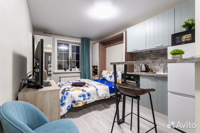 

Квартира-студия, 20 м², 1 кровать