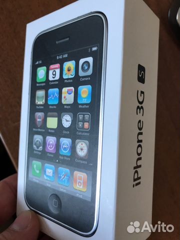Коробка для iPhone 3GS white 16gb