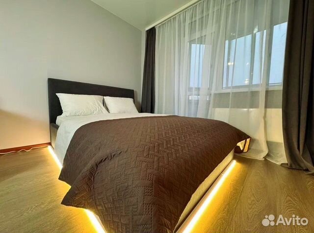 

1-к. квартира, 41,1 м², 2 кровати