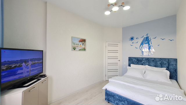 

1-к. квартира, 40 м², 2 кровати