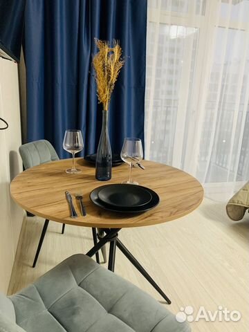 

Квартира-студия, 35 м², 1 кровать