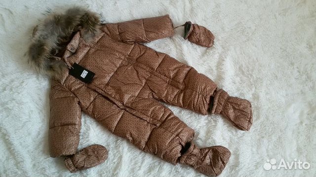 Зимний комбинезон Fendi
