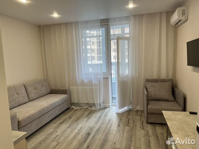 

Квартира-студия, 28 м², 2 кровати