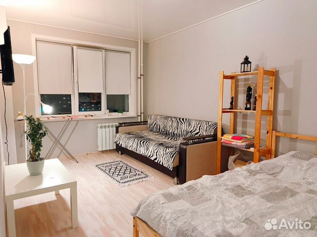 

1-к. квартира, 40 м², 3 кровати