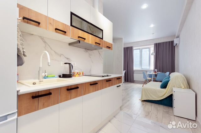 

Квартира-студия, 35 м², 2 кровати