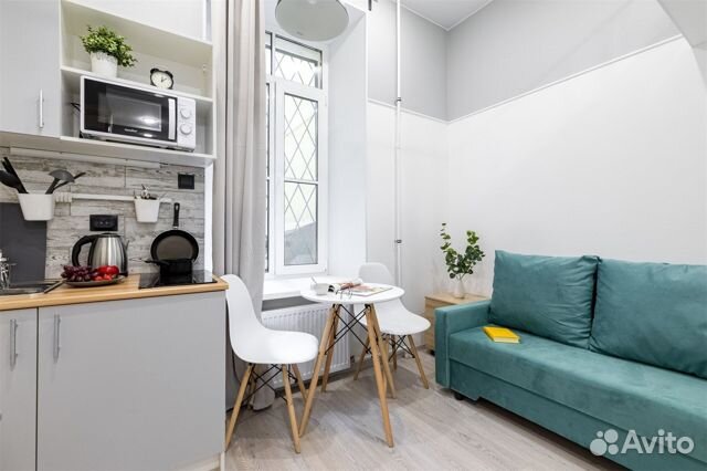 

Квартира-студия в апарт-отеле, 13,3 м², 2/5 эт.