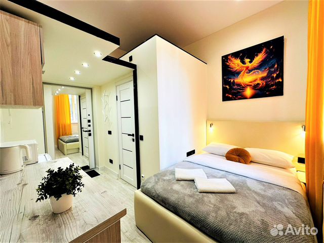 

Квартира-студия, 18 м², 1 кровать