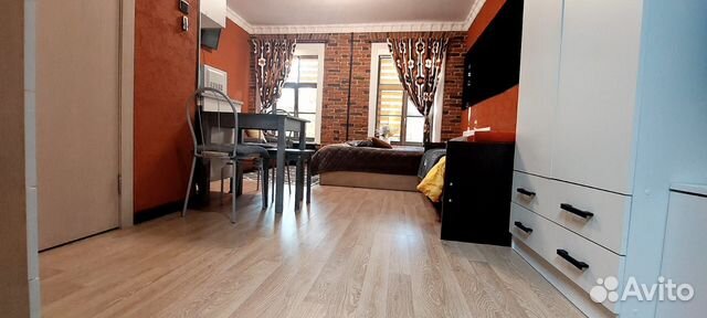 

Квартира-студия, 29,5 м², 4 кровати