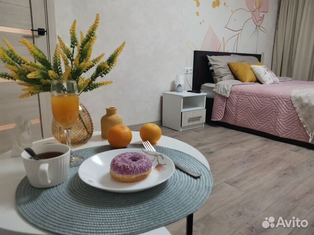 

1-к. квартира, 39 м², 3 кровати
