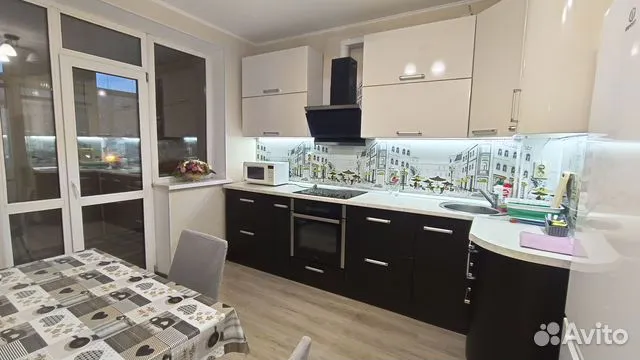 

1-к. квартира, 44 м², 2 кровати