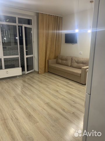 

Квартира-студия, 28 м², 2 кровати