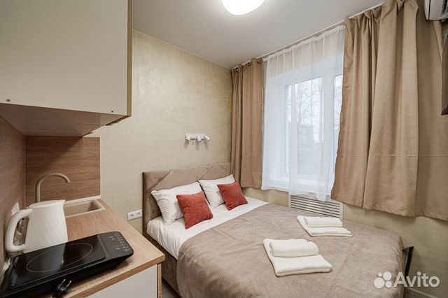 

Квартира-студия в апарт-отеле, 16 м², 1 кровать
