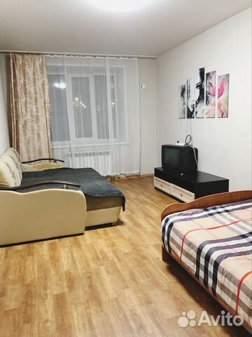 

1-к. квартира, 45 м², 2 кровати