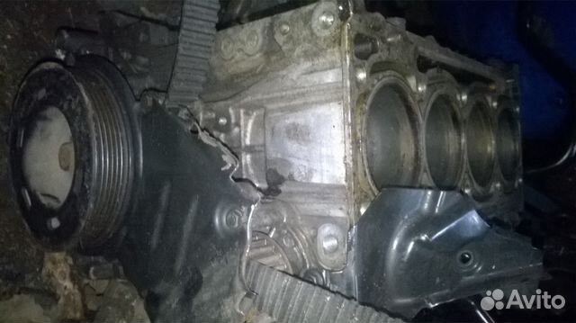 Блок цилиндров бмв двигатель N42