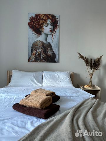 

1-к. квартира, 50 м², 2 кровати