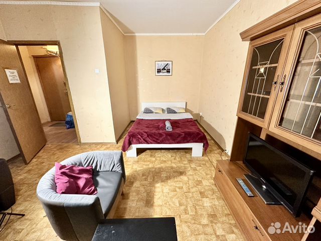 

1-к. квартира, 40 м², 2 кровати