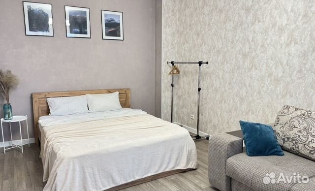 

1-к. квартира, 38 м², 2 кровати