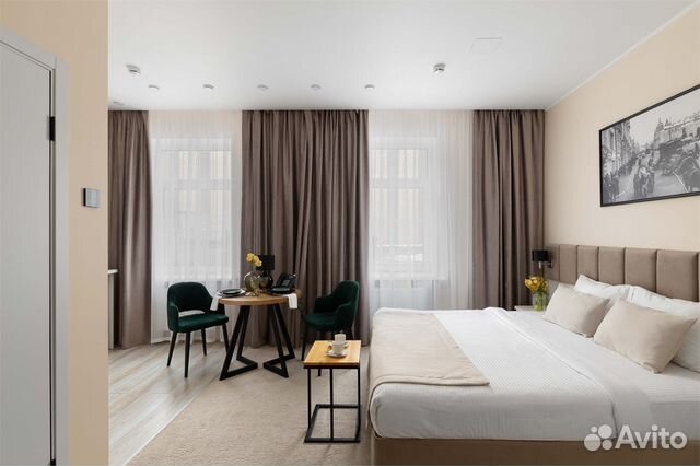 

Квартира-студия в апарт-отеле, 23 м², 1 кровать