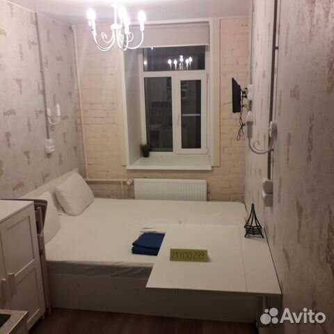 

Квартира-студия, 17 м², 1 кровать