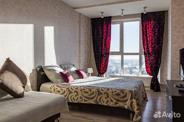 

1-к. квартира, 42 м², 3 кровати