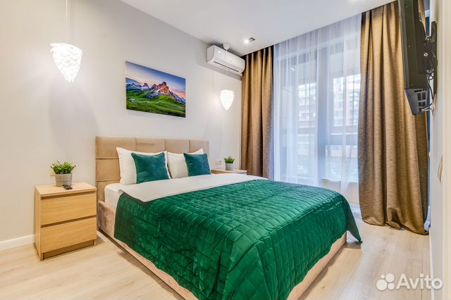 

2-к. квартира, 47 м², 2 кровати
