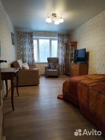 

1-к. квартира, 42,1 м², 2 кровати