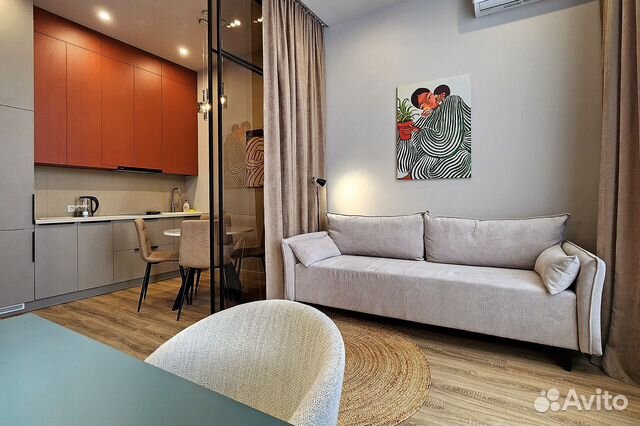 

1-к. квартира, 50 м², 2 кровати