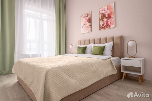 

1-к. квартира, 33 м², 2 кровати