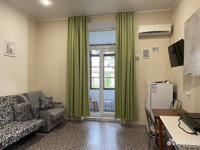 

Квартира-студия, 23 м², 2 кровати