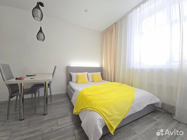 

Квартира-студия, 37 м², 2 кровати
