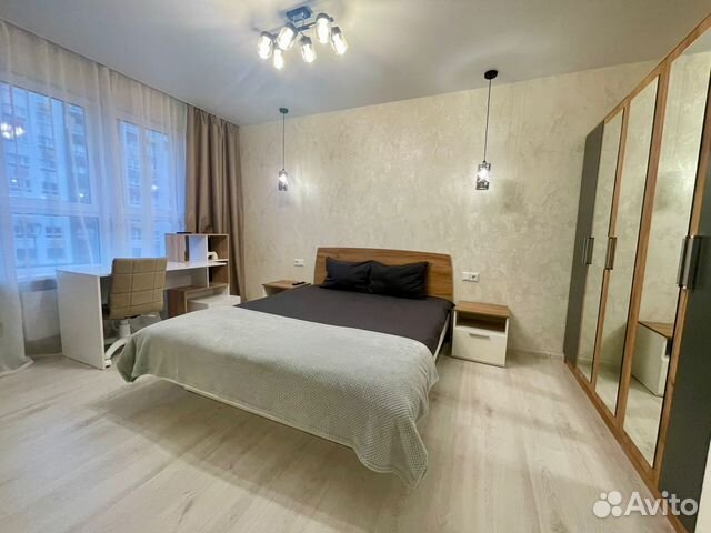 

1-к. квартира, 34 м², 1 кровать