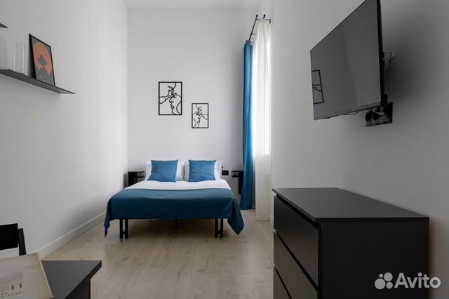

1-к. квартира, 32 м², 2 кровати
