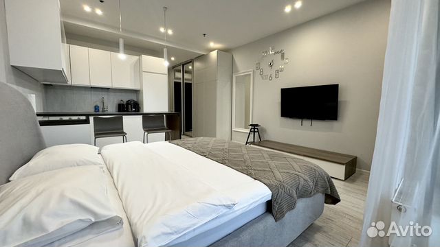 

Квартира-студия, 32 м², 1 кровать