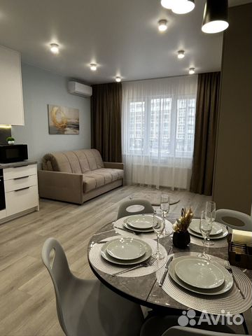 

1-к. квартира, 39,5 м², 2 кровати