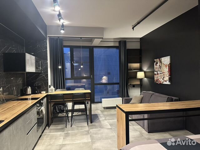 

Квартира-студия, 33 м², 2 кровати
