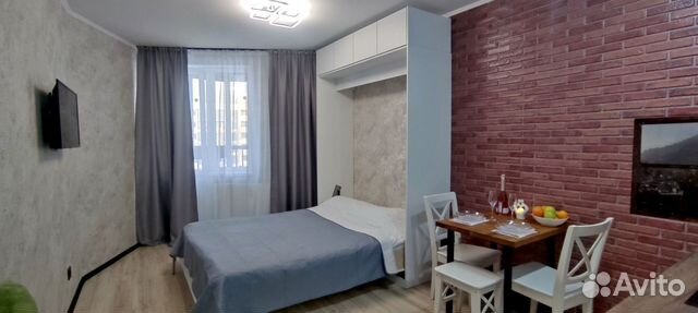

Квартира-студия, 27 м², 2 кровати