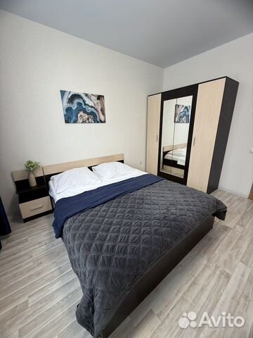 

1-к. квартира, 42 м², 2 кровати