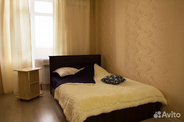 

1-к. квартира, 37 м², 2 кровати