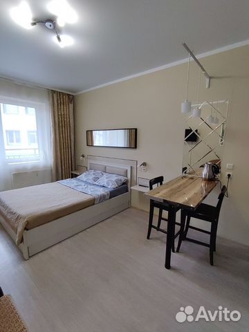 

Квартира-студия, 27 м², 2 кровати