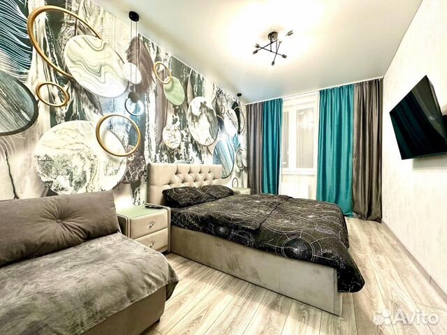 

1-к. квартира, 45 м², 3 кровати