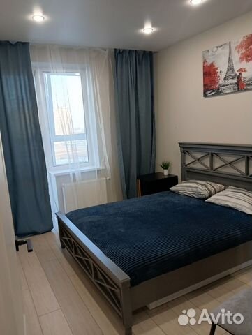 

1-к. квартира, 42 м², 2 кровати