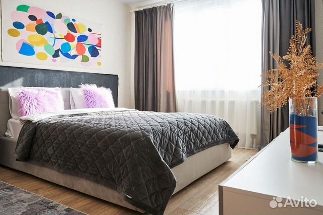 

1-к. квартира, 38,3 м², 2 кровати