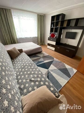 

1-к. квартира, 32 м², 2 кровати